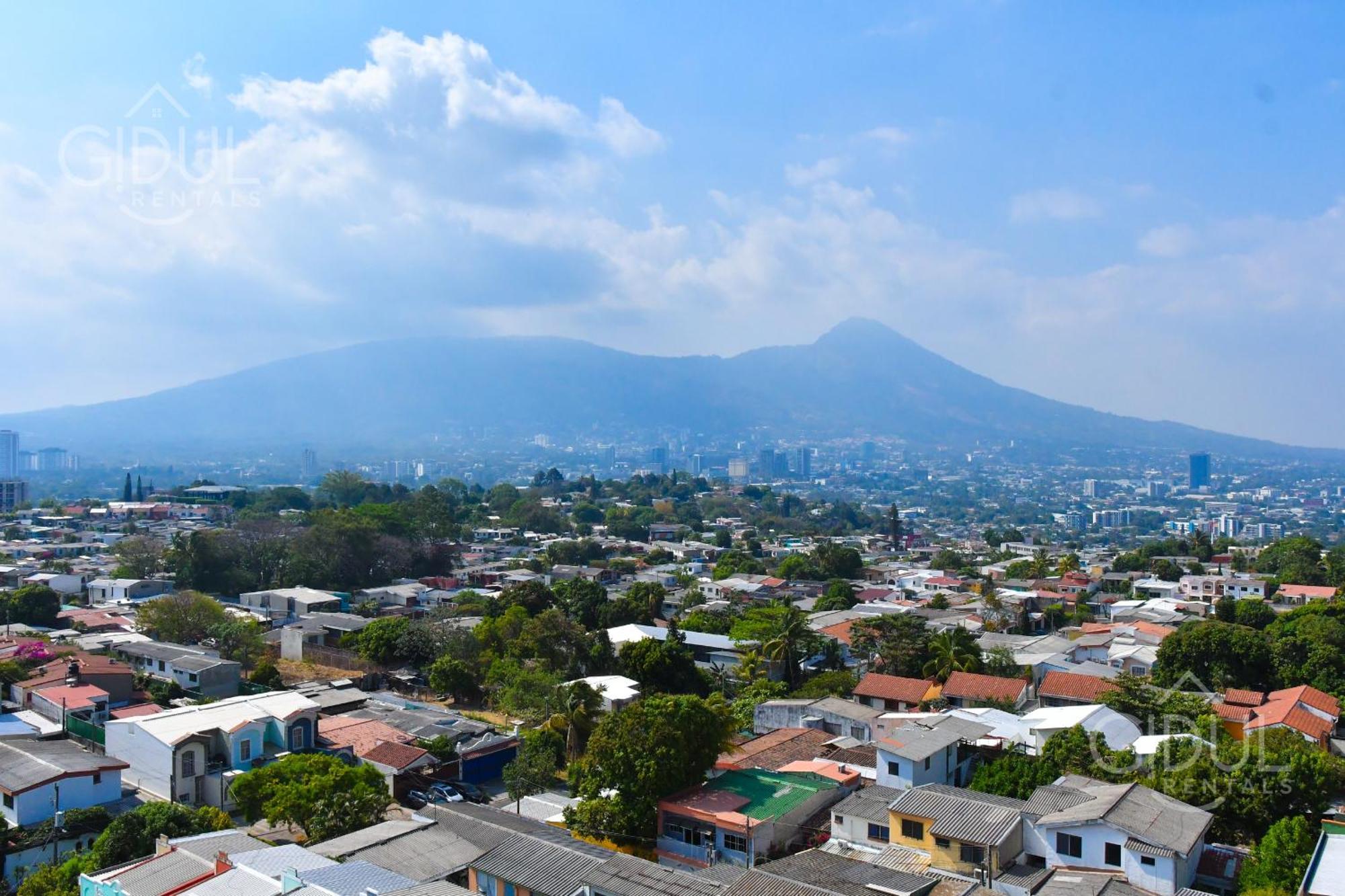 Volcano Views Apartment Сан-Сальвадор Экстерьер фото