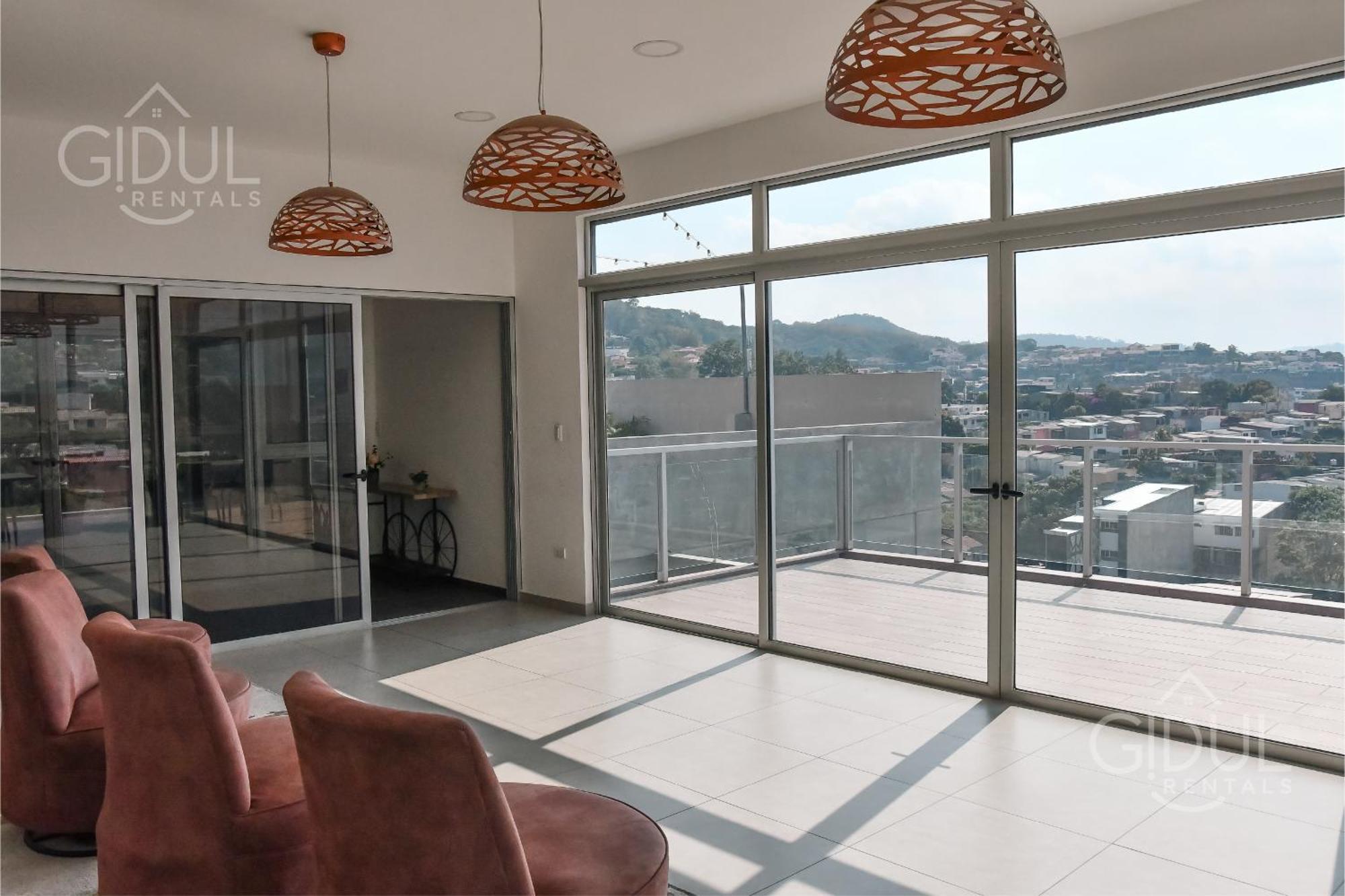 Volcano Views Apartment Сан-Сальвадор Экстерьер фото